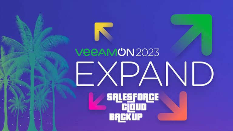 VeeamON 2023 Expand: Salesforce Cloud Backup Event