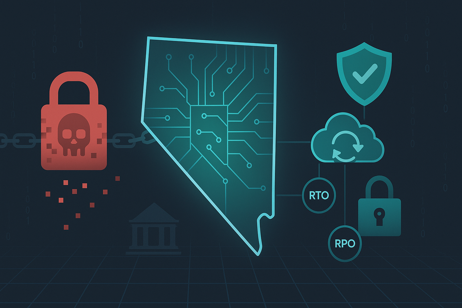 nevada ransomware attack recovery plan