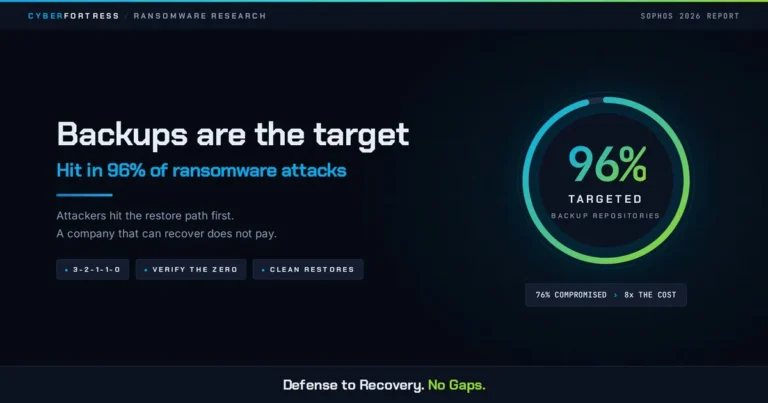 Your Backups Are the Target, Not the Safety Net