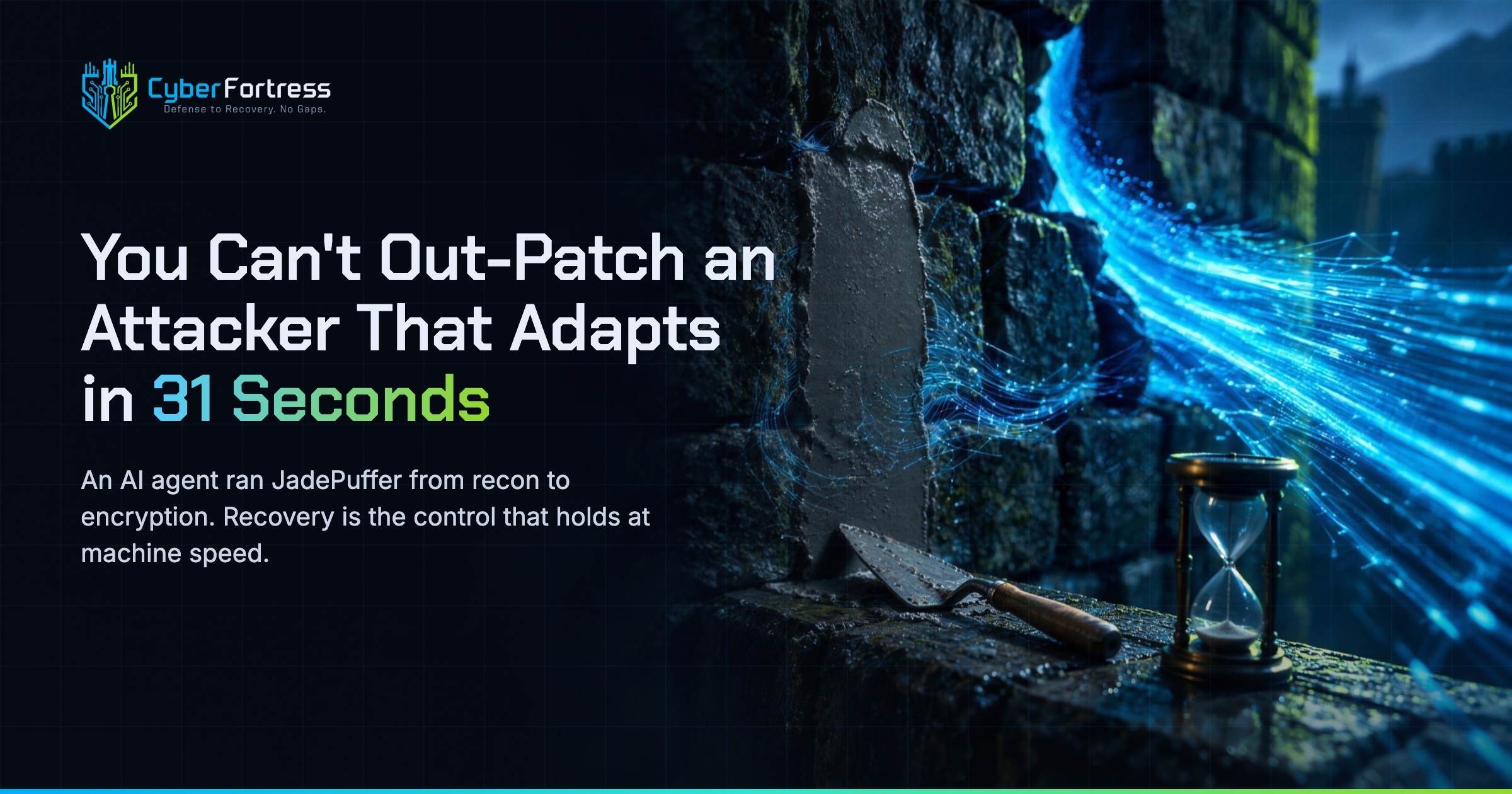 You Can’t Out-Patch an Attacker That Adapts in 31 Seconds