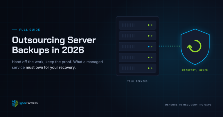 Outsourcing Server Backups in 2026 Full Guide