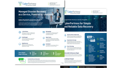 Datasheet_Veeam Disaster Recovery_CyberFortress_2022_06_